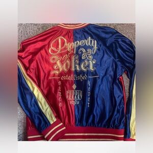 Suicide Squad Jacket “Property of Joker” Bomber Jacket Size 2XL